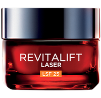 Frontalansicht der Revitalift Laser X3 Dreifach-Power Anti-Age Tagespflege mit LSF 25
