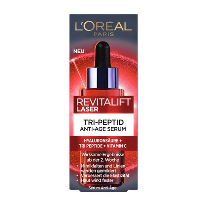 Revitalift Laser Tri-Peptid Anti-Age Serum - Verpackung Vorderansicht
