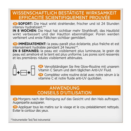 Revitalift Vitamin C Glow Creme Verpackung Rückseite
