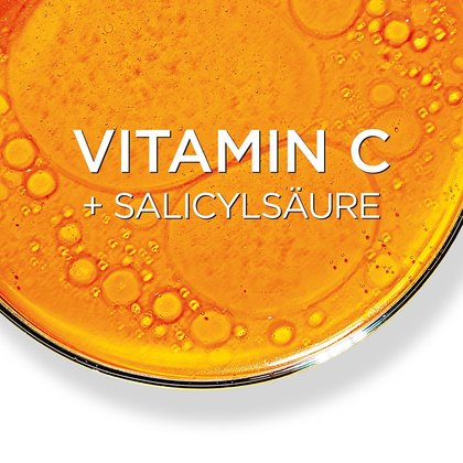 Detailansicht Flüssigkeit mit Vitamin C & Salicylsäure