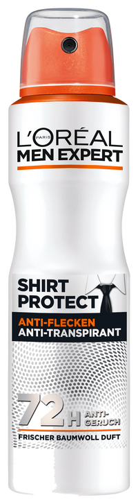 L'Oréal Men Expert Shirt Protect Deospray in der 150ml Dose.