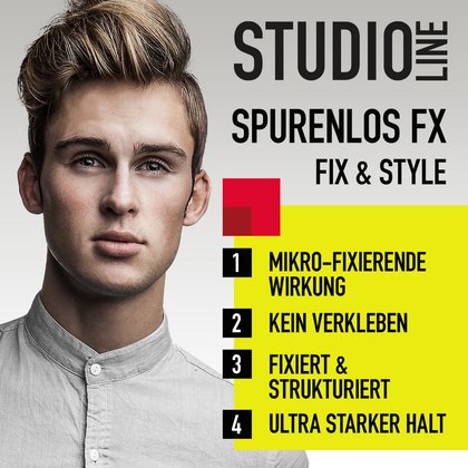Studio Line Spurenlos FX Fix & Style - Fixier Lack Ultra Stark - Produkt-Highlights