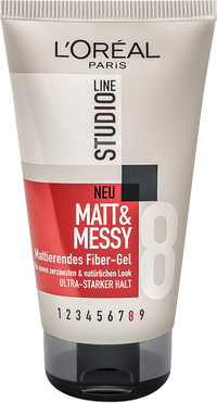 Haargel Und Pasten Studio Line Matt Messy Mattierendes Fiber Gel Packshot