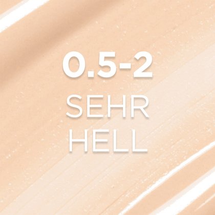 Text - 0.5-2 Sehr Hell auf sandfarbenem Hintergrund