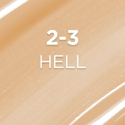 Text - 2-3 Hell auf sandfarbenem Hintergrund