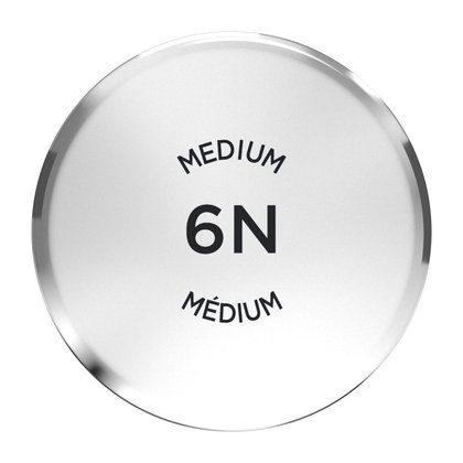 Oberseite Verschluss mit Produktbezeichnung - Medium 6N Médium