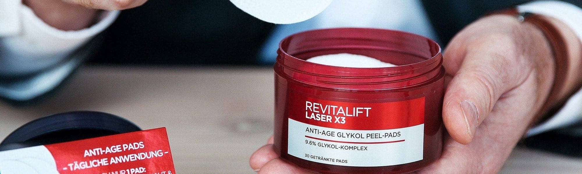 Revitalift Anti Age Glykol Peel Pads Qa