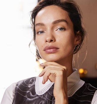 Luma Grothe mit einem natürlich wirkenden Make-up
