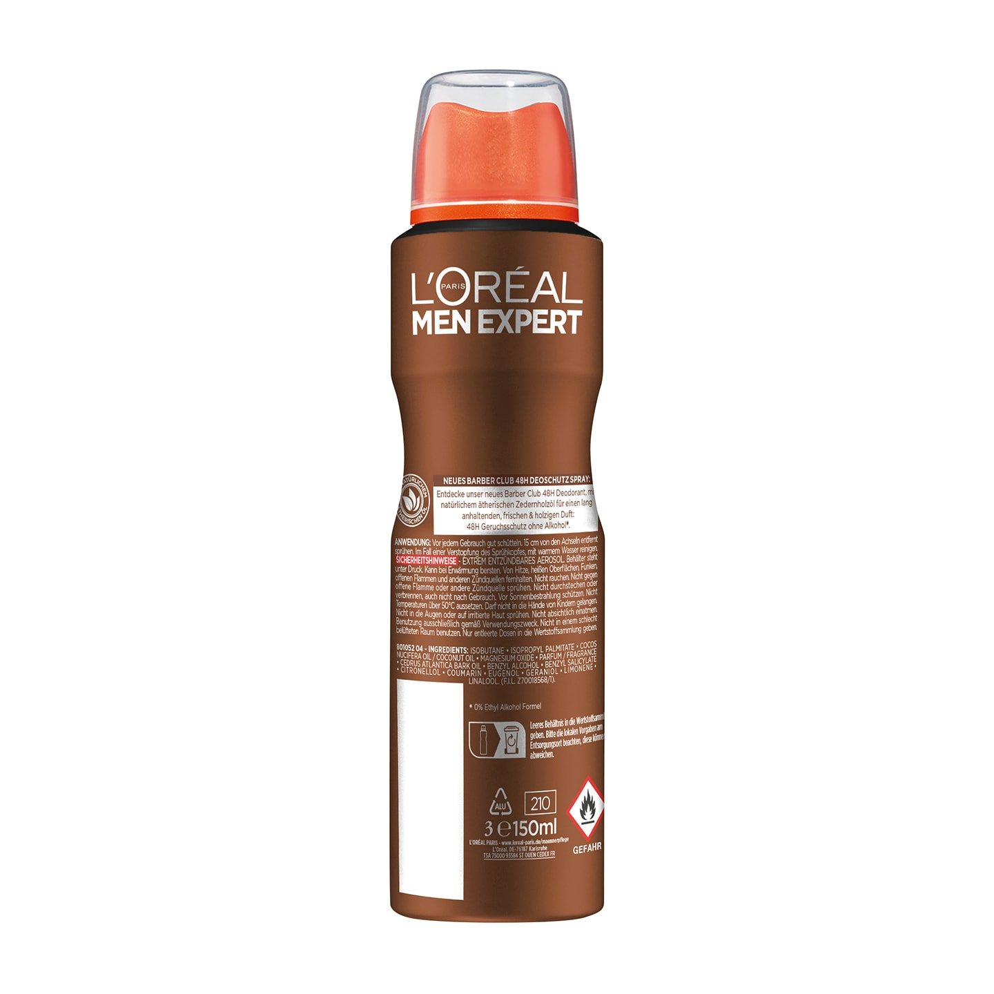 Barber Club 48h Deo-Spray Herren | L’ORÉAL MEN EXPERT