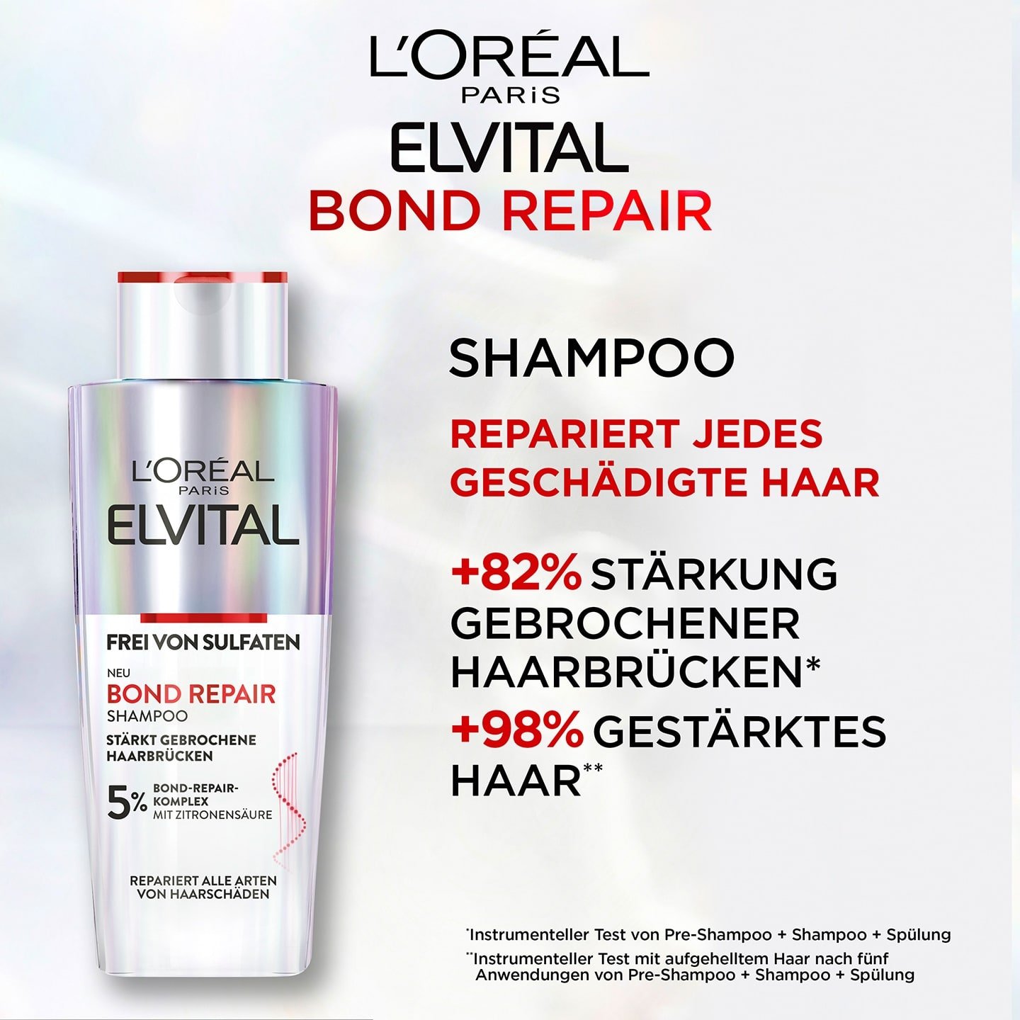 Bond Repair Feuchtigkeitsshampoo für geschädigtes Haar L'Oréal Paris